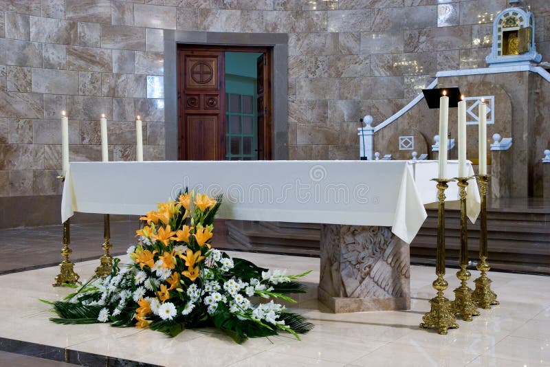 Church Alter royalty free stock photo