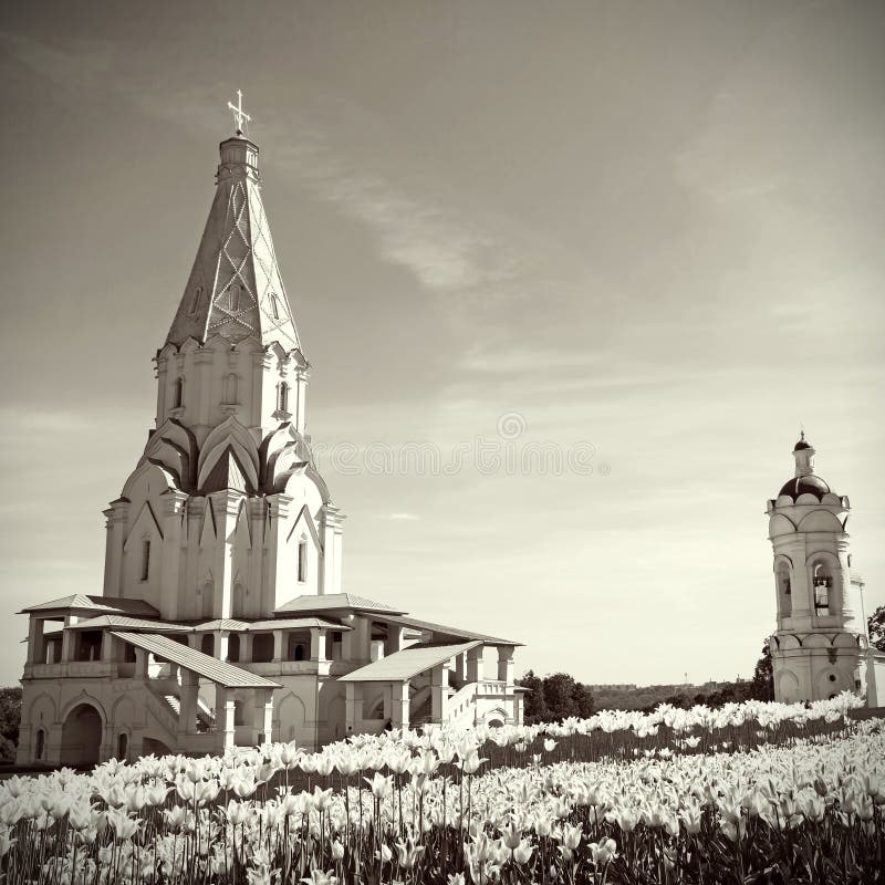 Church of the Ascension in Kolomenskoye, Moscow, Russia