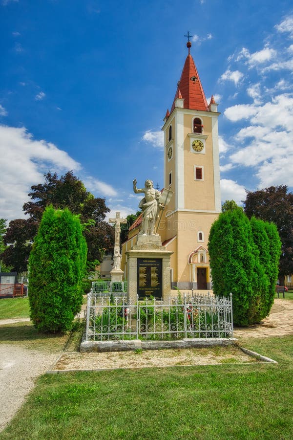 The Church of the Assumption of the Virgin Mary in Plavecky Stvrtok