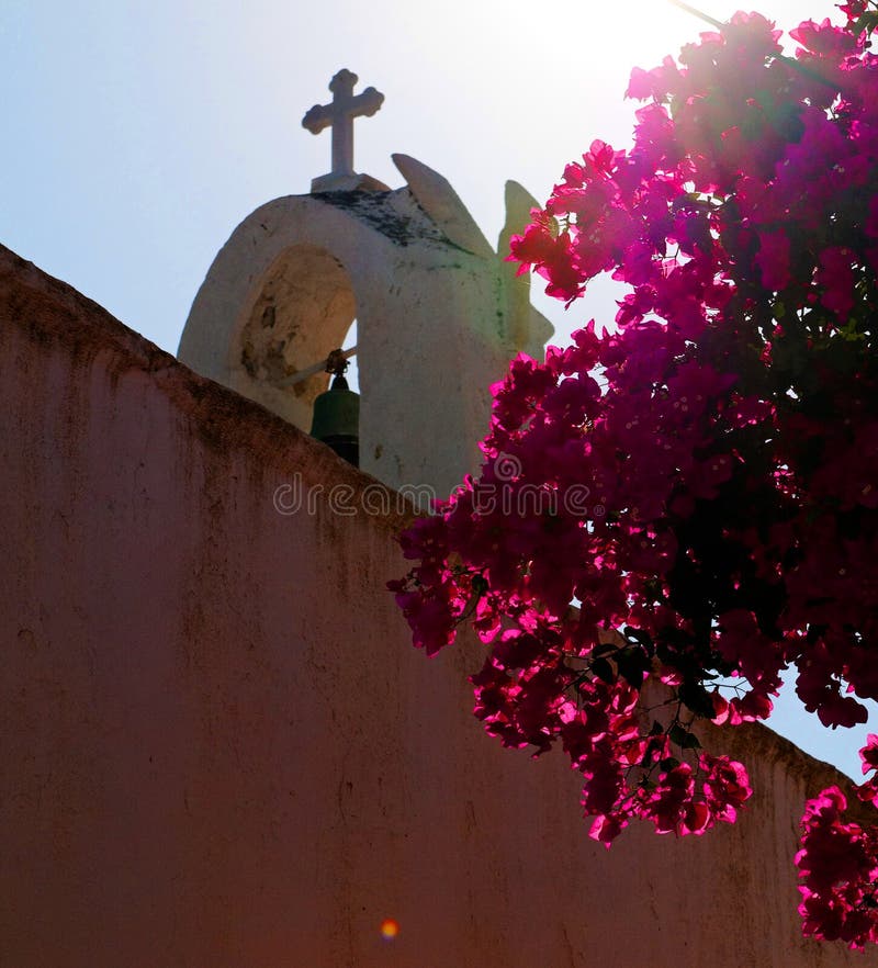 Church bell tower