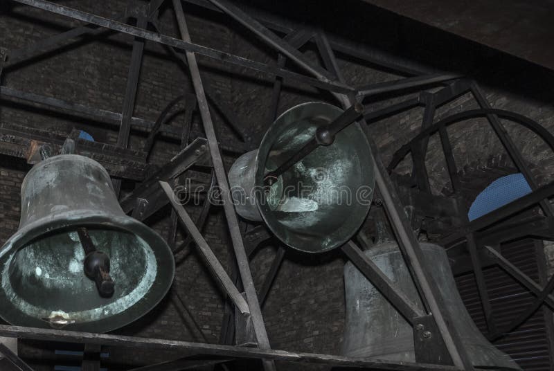 Church bells ringing stock image. Image of religion, sound 82949499