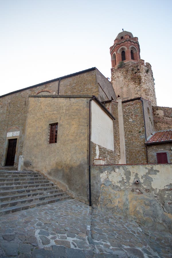 Church in Castiglione della Pescaia, Italy.