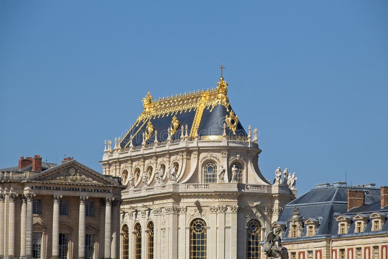 The Church of the Chateau of Versailles Stock Photo Image of catholic, baroque 248109004