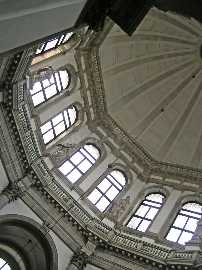 Church cupola inside