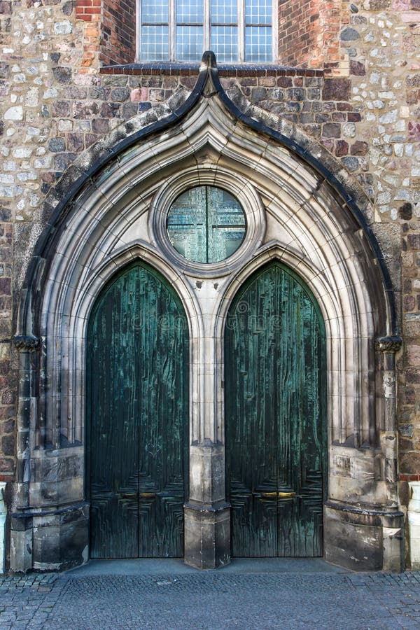 Church gate stock images