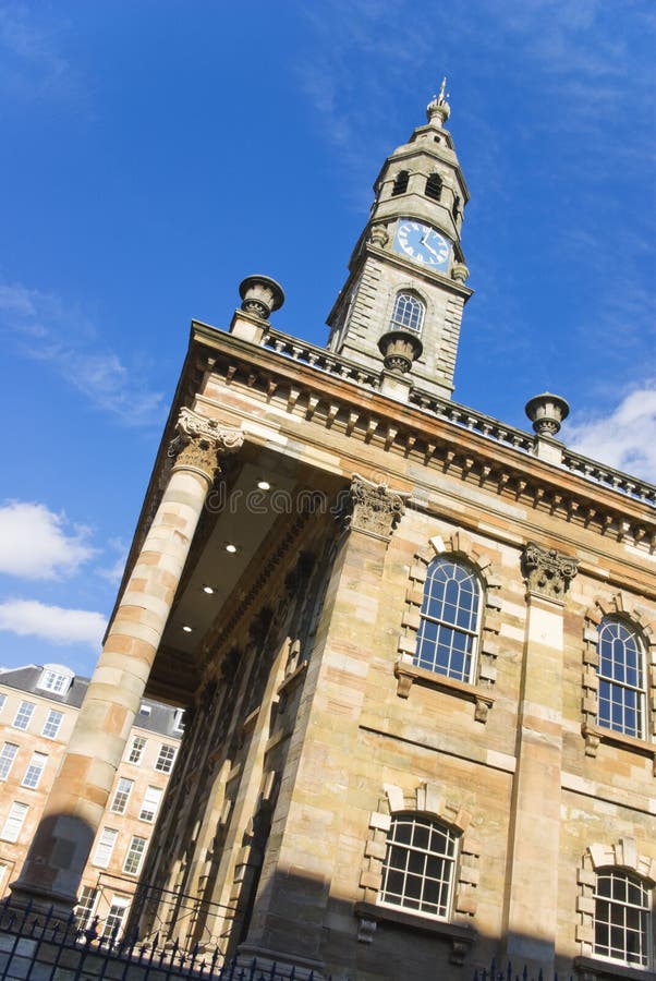 Church in Glasgow stock photo. Image of andrew, church 11588198