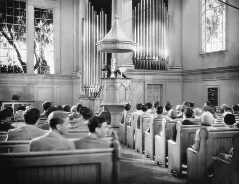 CHURCH GOERS (All persons depicted are no longer living and no estate exists. Supplier grants that there will be no model release issues.)