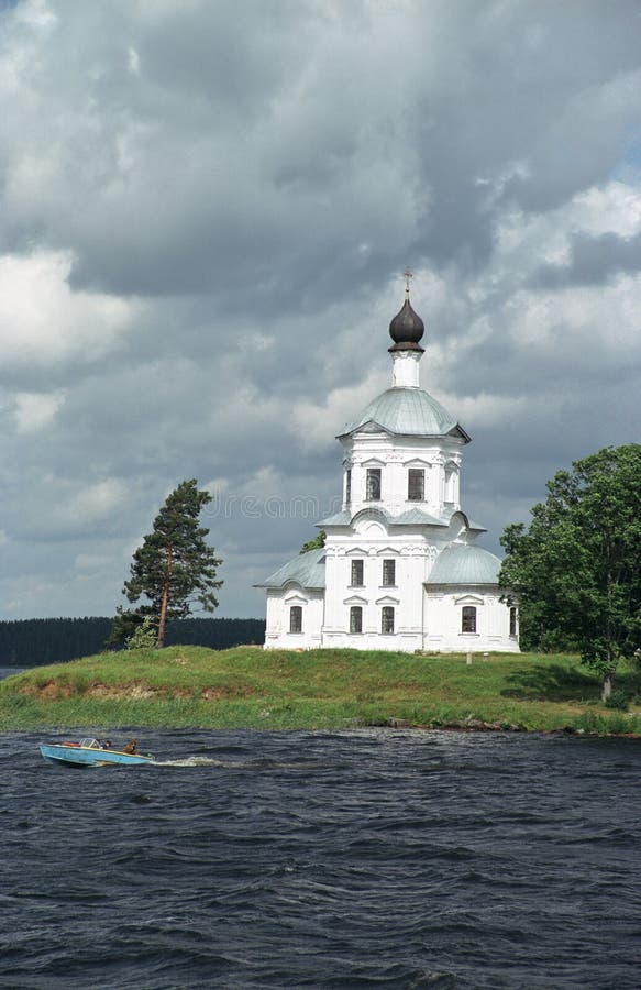 Church on island