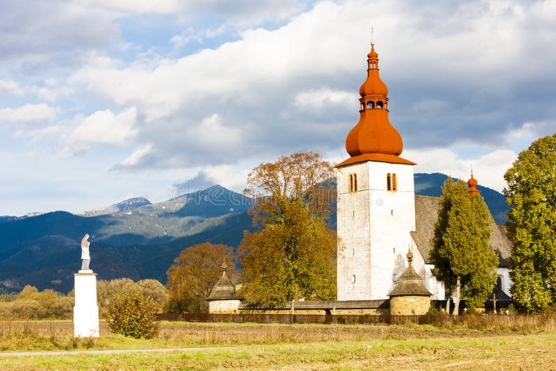 Kostel v Liptovských Matiašovcích