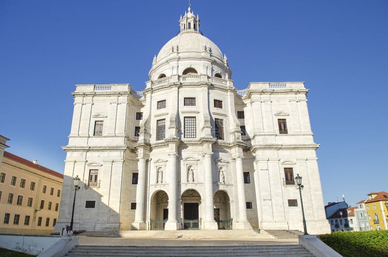 Church in lisbon portugal stock image. Image of urban - 24582493