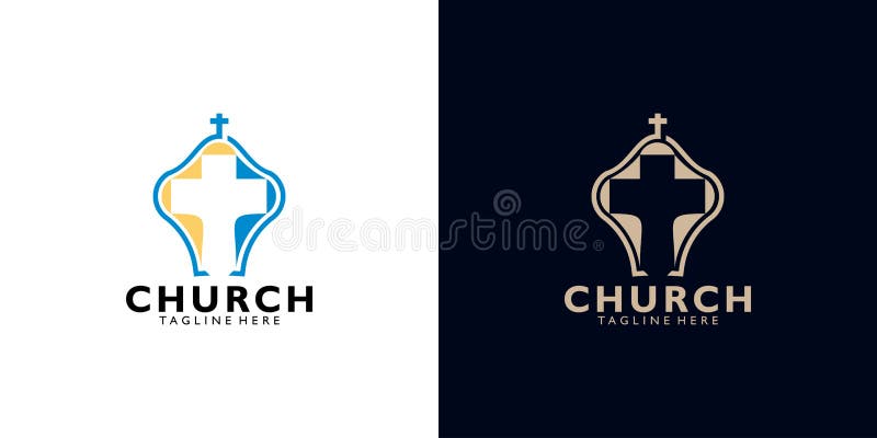 Church Logo Icon Vector Isolated Stock Vector - Illustration of open ...