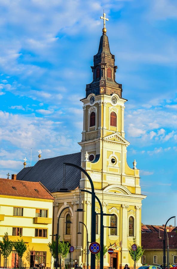 Church with Moon 1- Oradea