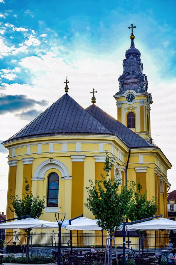 Church with Moon 2 - Oradea