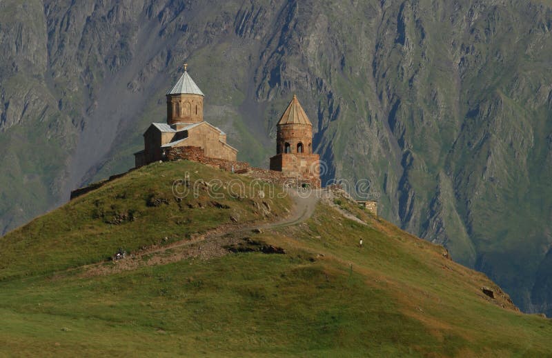 Church in mountains