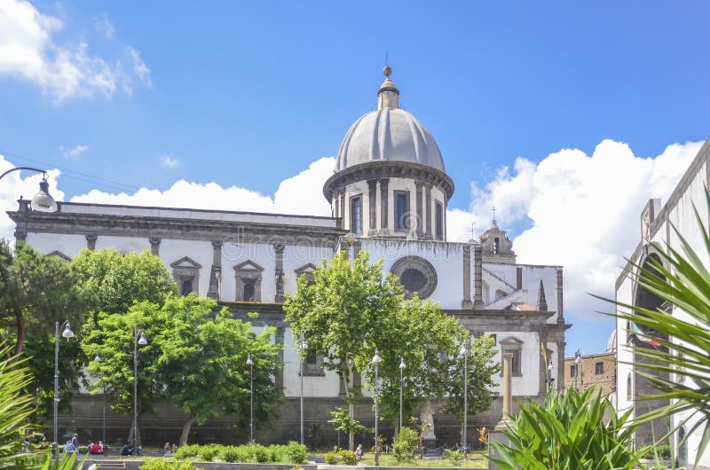 Church in Naples, Italy editorial stock photo. Image of campania 60012763