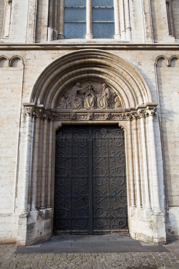 Church Notre Dame de la Chapelle in Brussels