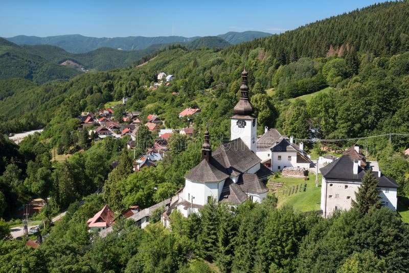 Church in Spania Dolina, Slovakia