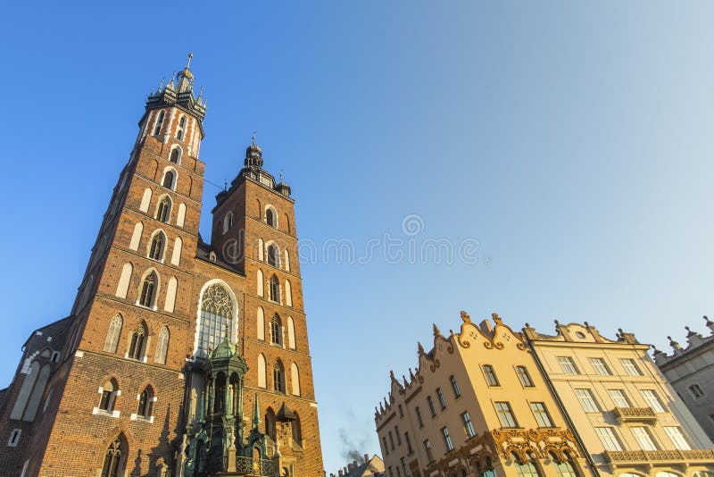 Church of Our Lady Assumed into Heaven also known as St. Mary s Church (Kosciol Mariacki) in Krakow