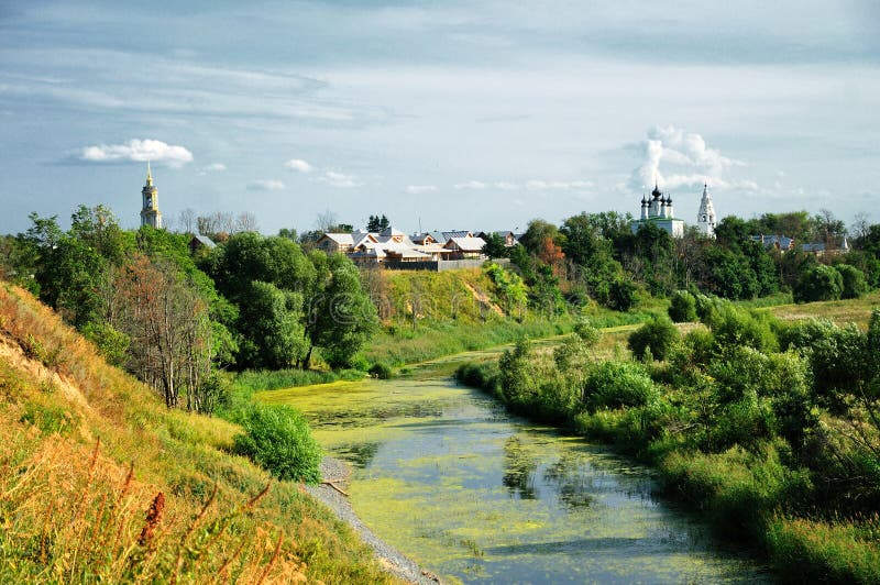 The church on the riverbank