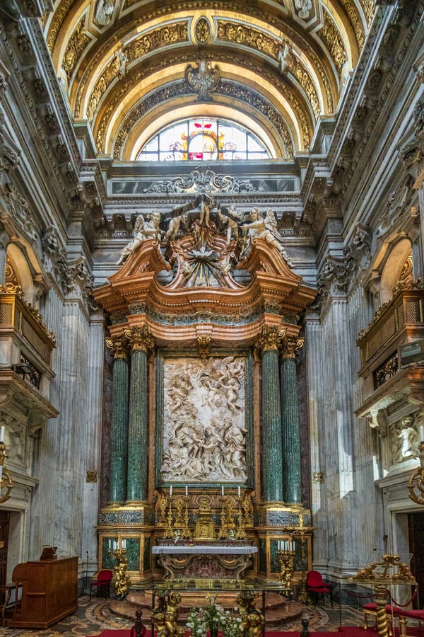 Saint Agnes Church In Rome, Italy Editorial Stock Image - Image of ...