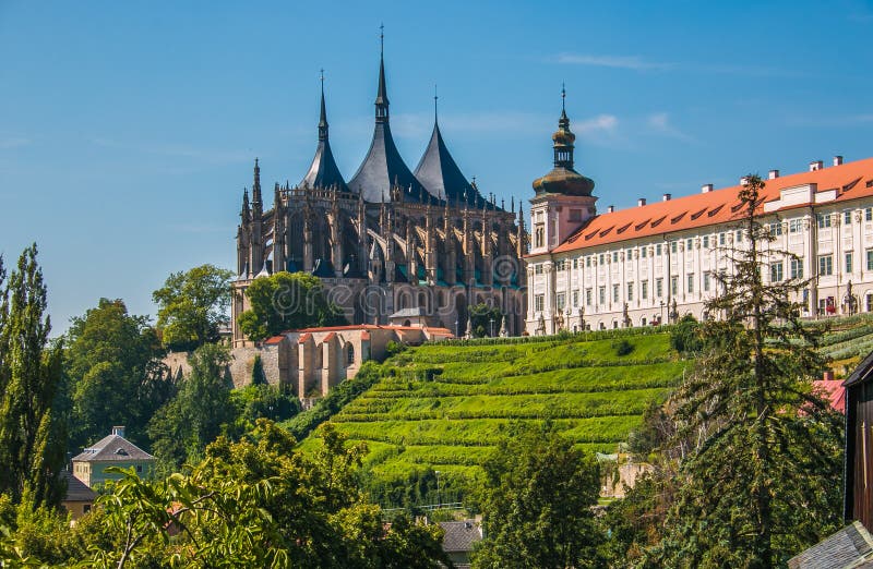 Church of Saint Barbara. UNESCO World Heritage Site, Kutna Hora