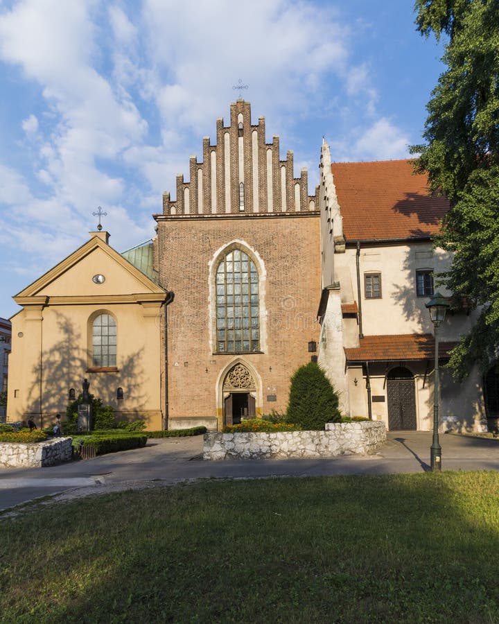 The Church of Saint Francis of Assisi in Krakow Stock Photo - Image of