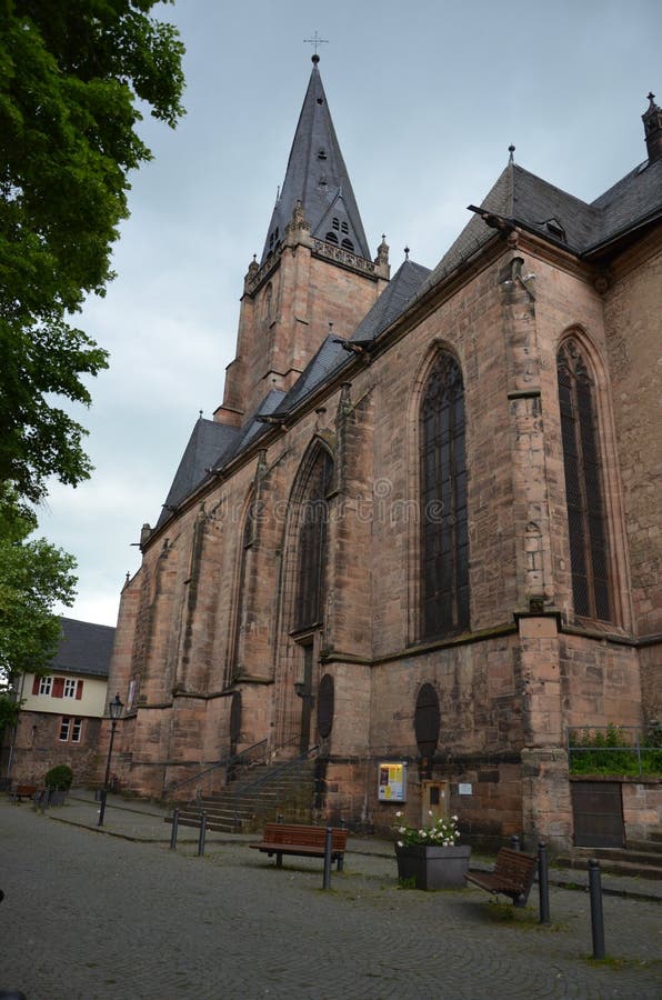 The Church of Saint Mary in Marburg, Germany