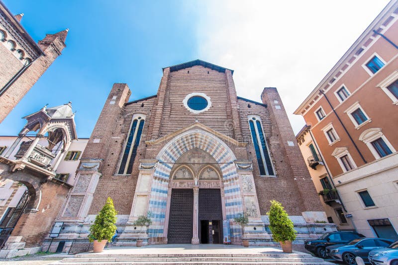 Church of Sant Anastasia, Verona, Italy