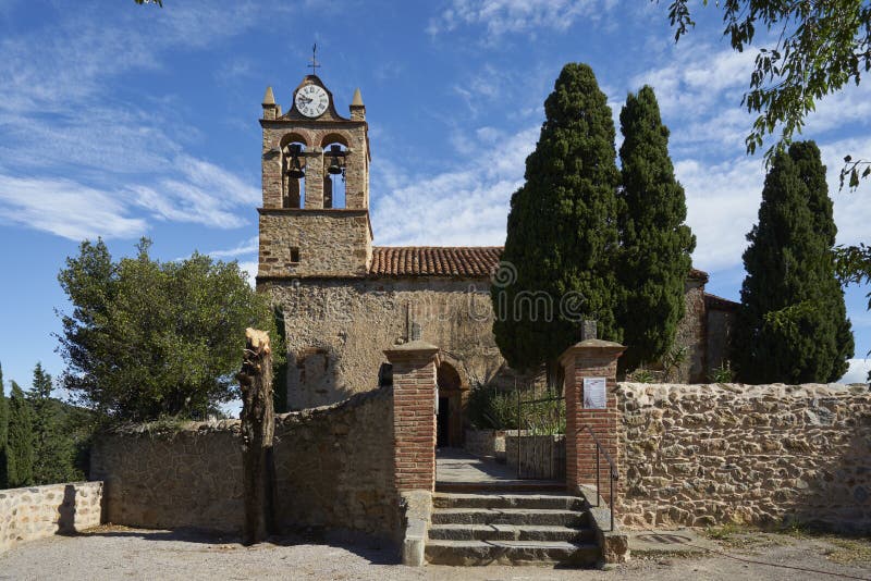 Church Santa Maria del Mercadal Castelnou