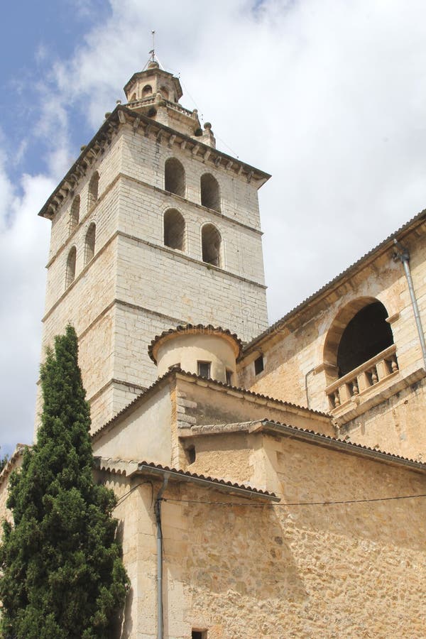 The Church of Santa Maria la Major in Inca, Mallorca, Spain