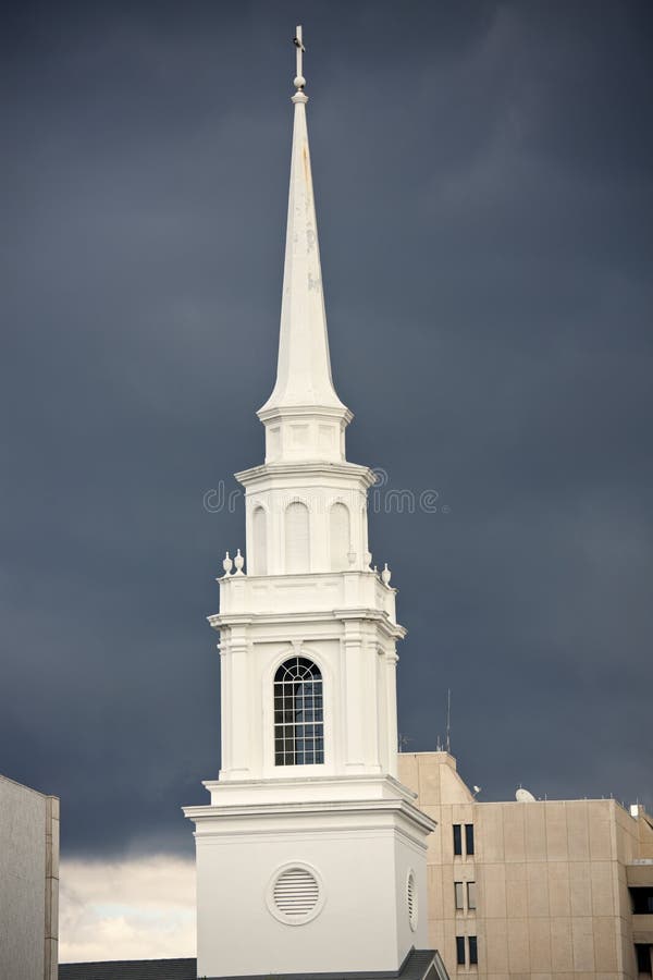 Church in Sarasota stock photo. Image of tower, church 22889430