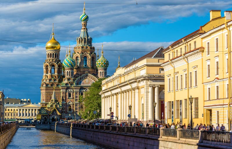 Church of the Savior on Blood - St. Petersburg stock photo Church of the Savior on Blood - St. Petersburg stock photo