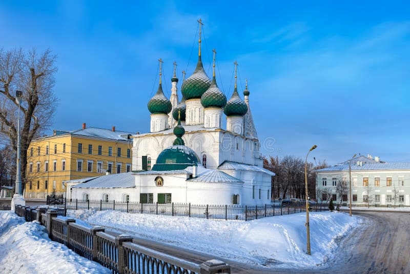 Church of the Savior on the city Spasa na gorodu, Yaroslavl stock images Church of the Savior on the city Spasa na gorodu, Yaroslavl stock images