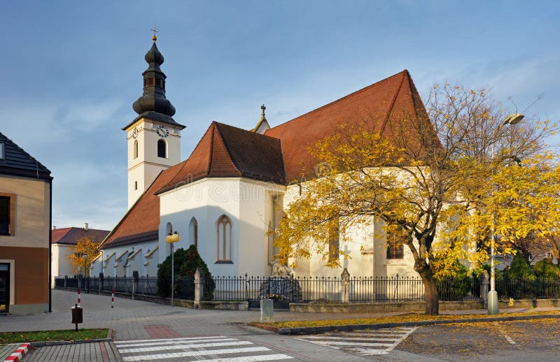 Kostel na Slovensku město Pezinok