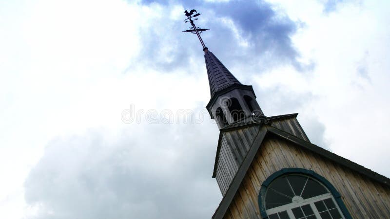 Church spire and steeple