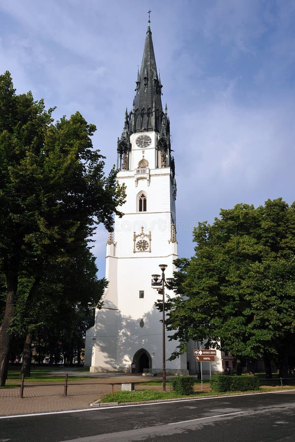 Church in Spisska Nova Ves, Slovakia