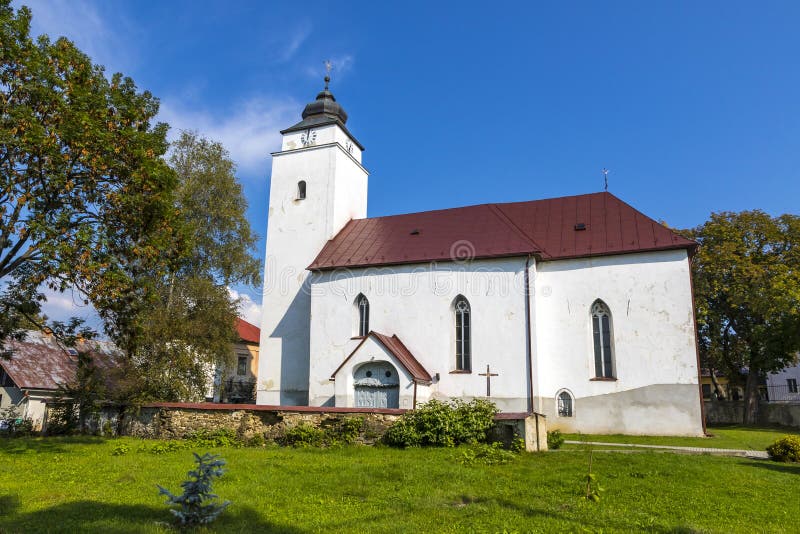 Kostel sv. Ondřeje v obci Velký Slavkov, Slovensko