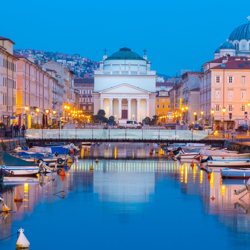 Church of St. Antonio Thaumaturgo, Trieste, Italy.