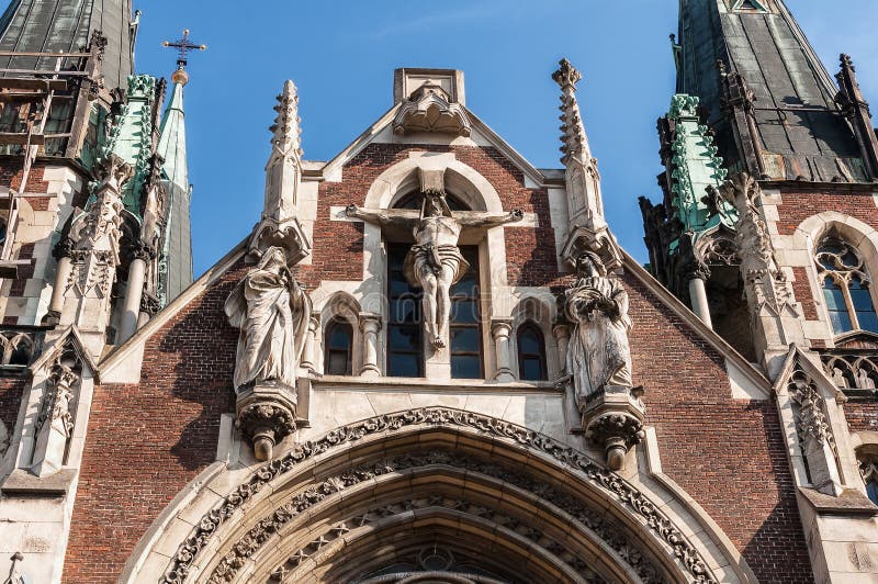 Church of St. Elzbieta in Lviv, Ukraine