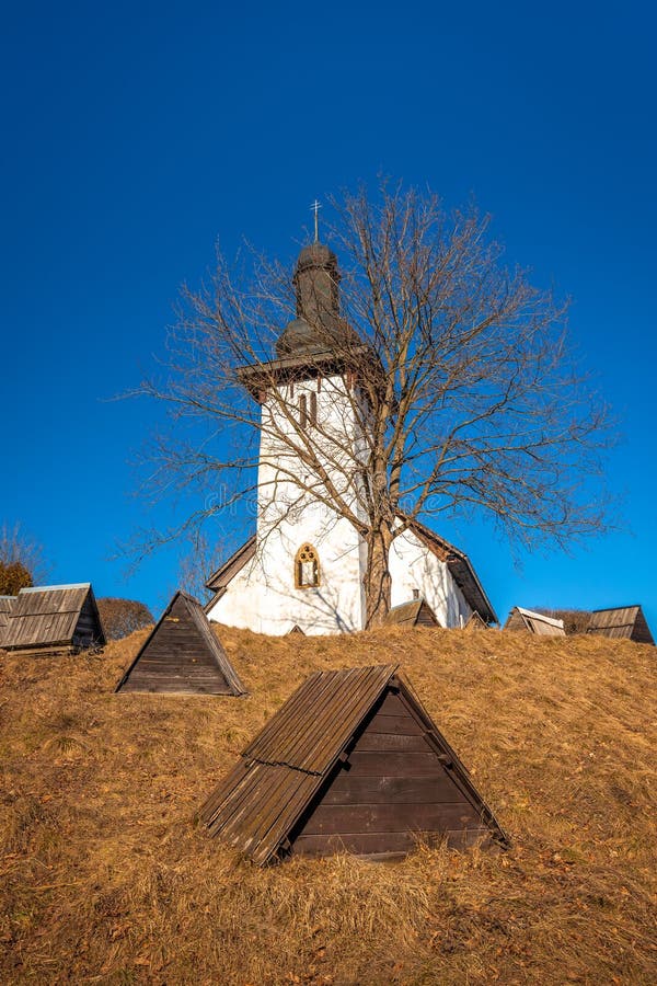 Church of St. Martin in the village Marincek, Slovakia