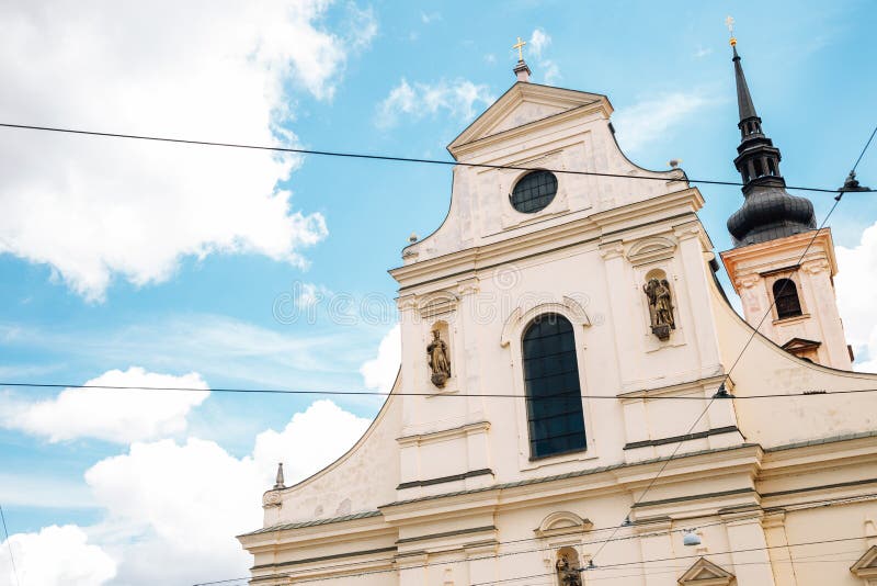 Church of St. Thomas in Brno, Czech Republic royalty free stock photography Church of St. Thomas in Brno, Czech Republic royalty free stock photography