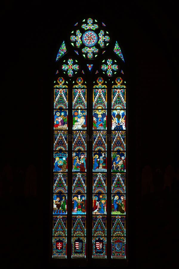 Church, stained glass, windows, gothic architecture, god, light, colorful, sacred, rose window, religion, saint