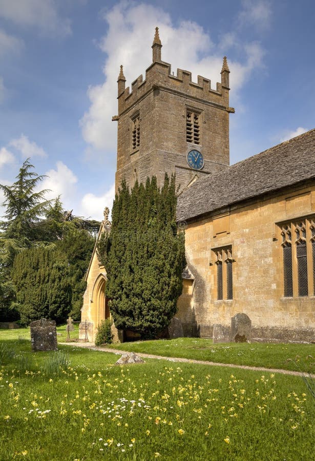 St. Barnabas Church, Snowshill, Cotswolds Stock Photo Image of