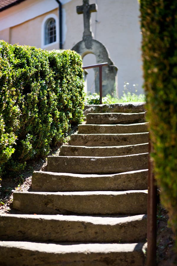 Church steps