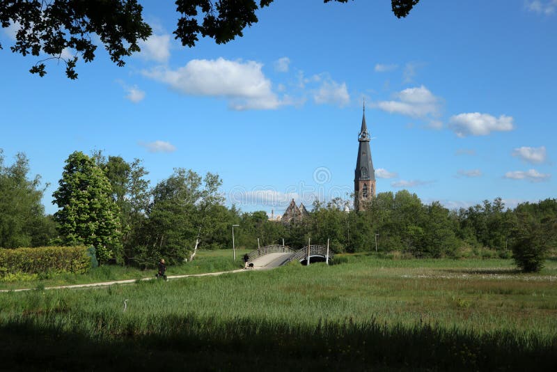 Church tower from Amstelveen