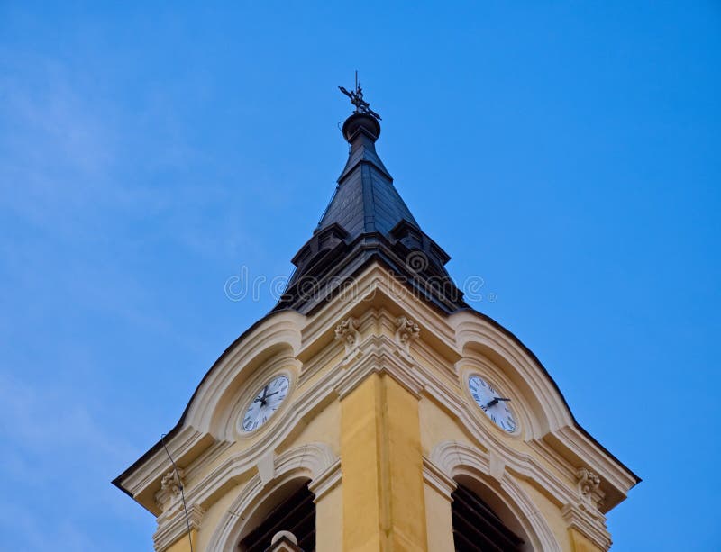 Church tower, Velky Biel, Slovakia