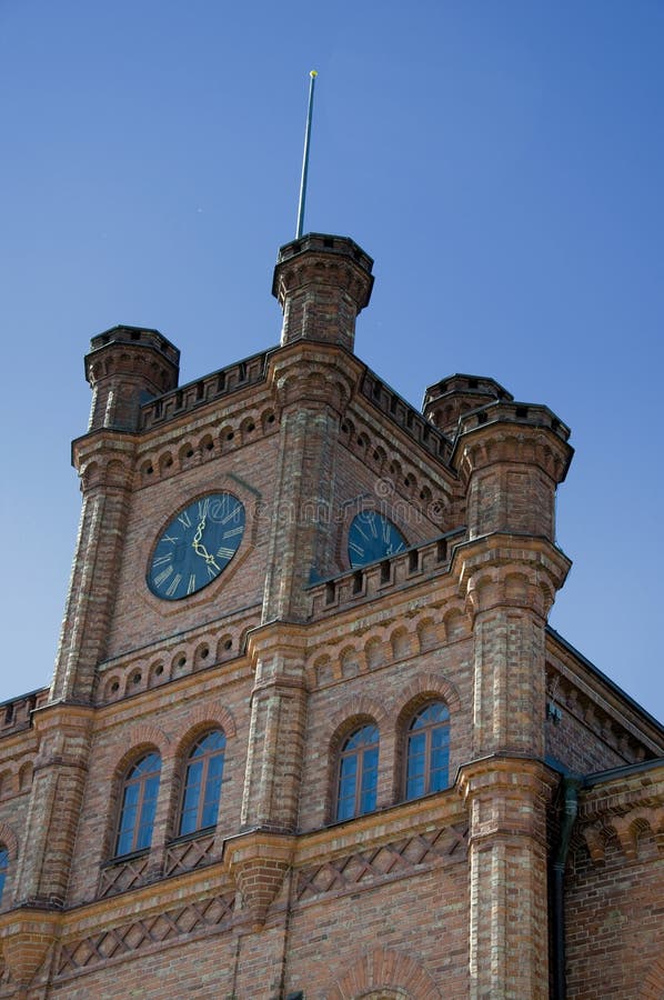 The Church of Vaasa stock image