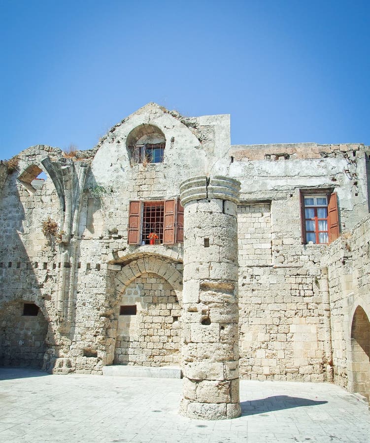 Church of the Virgin of the Burgh Stock Image Image of greece, blocks