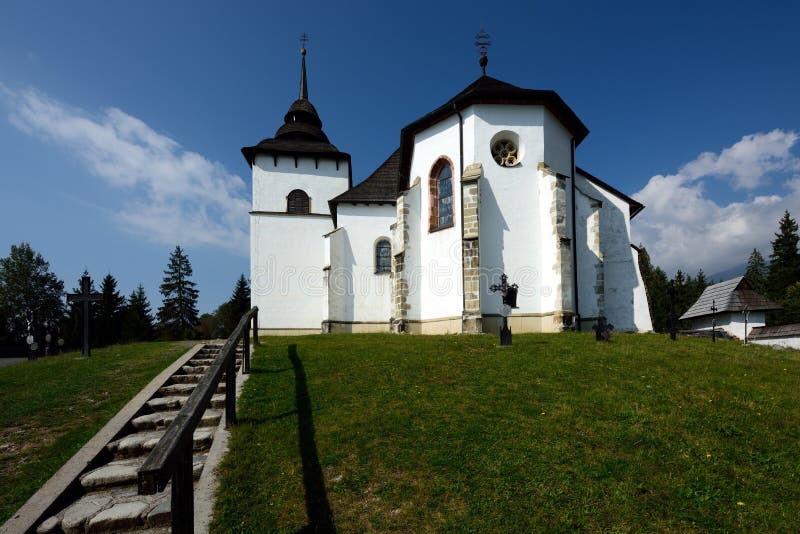 Kostel Panny Marie, Pribylina, Slovensko