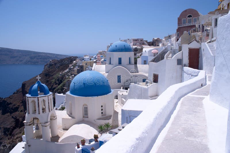 Churches at Oia, Santorini